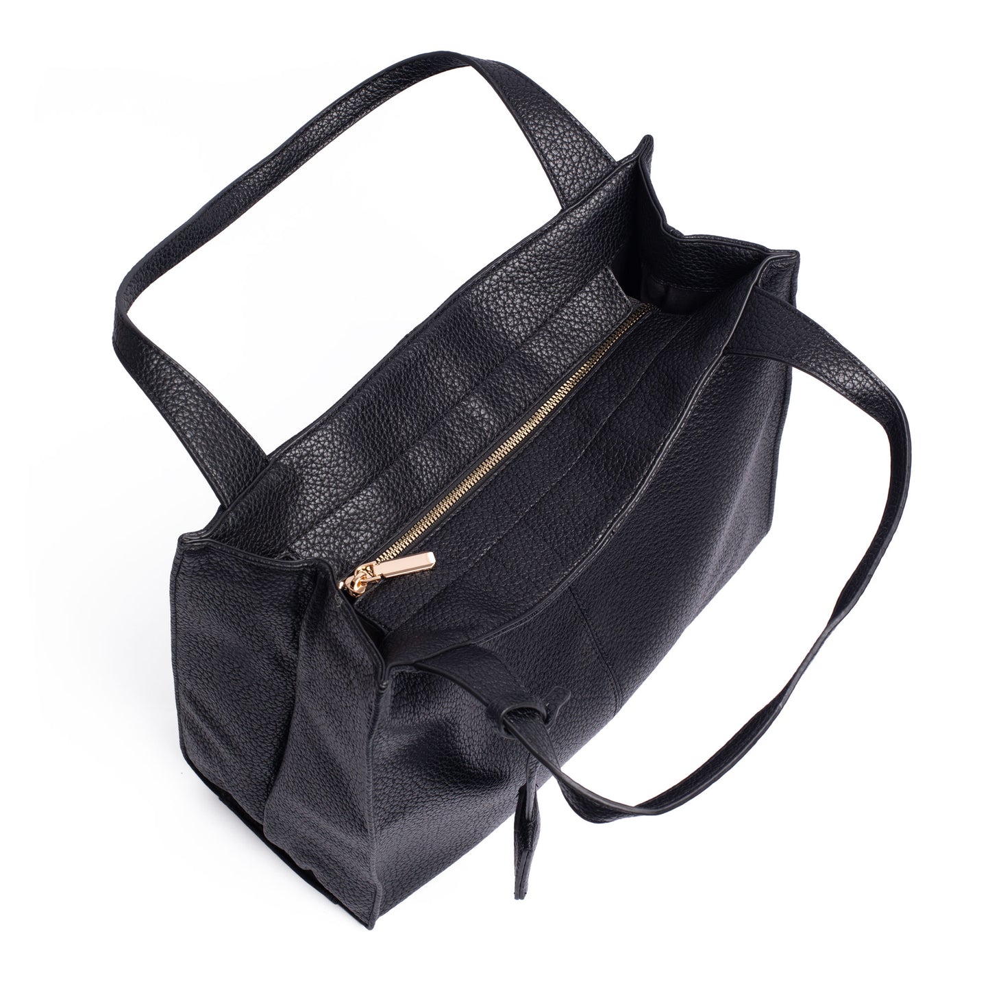 Black Slouchy Tote