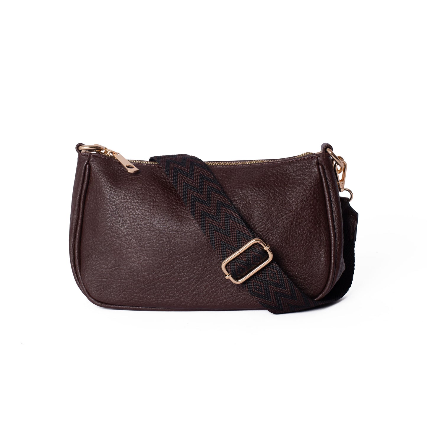 Bitter Choc Chain Shoulder Bag