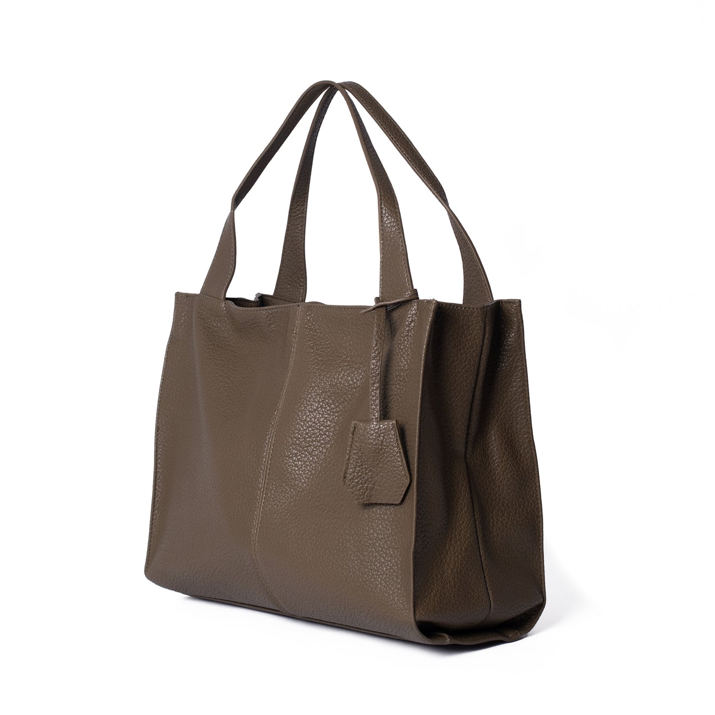 Khaki Slouchy Tote