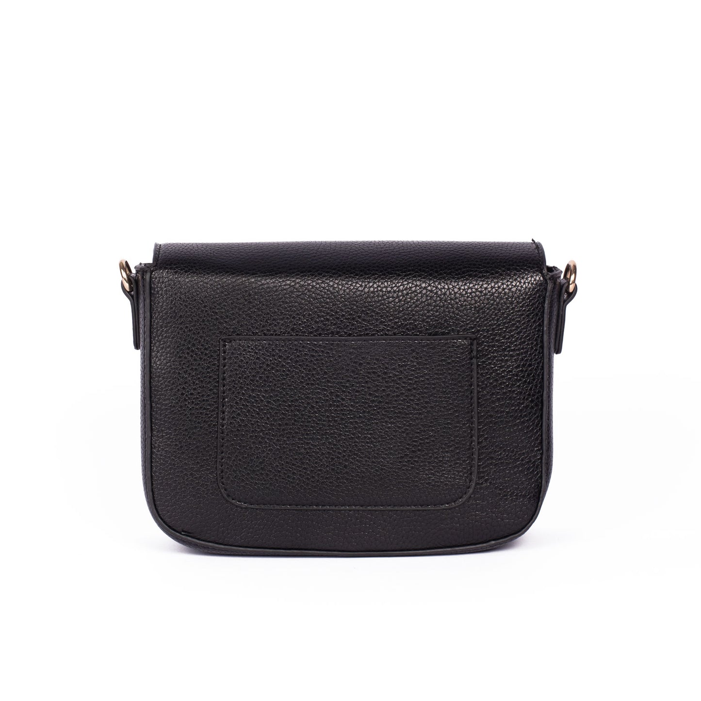 Black Lock Bag with purse