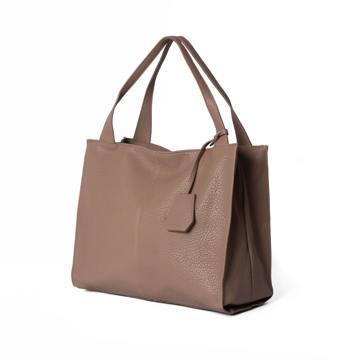 Taupe Slouchy Tote
