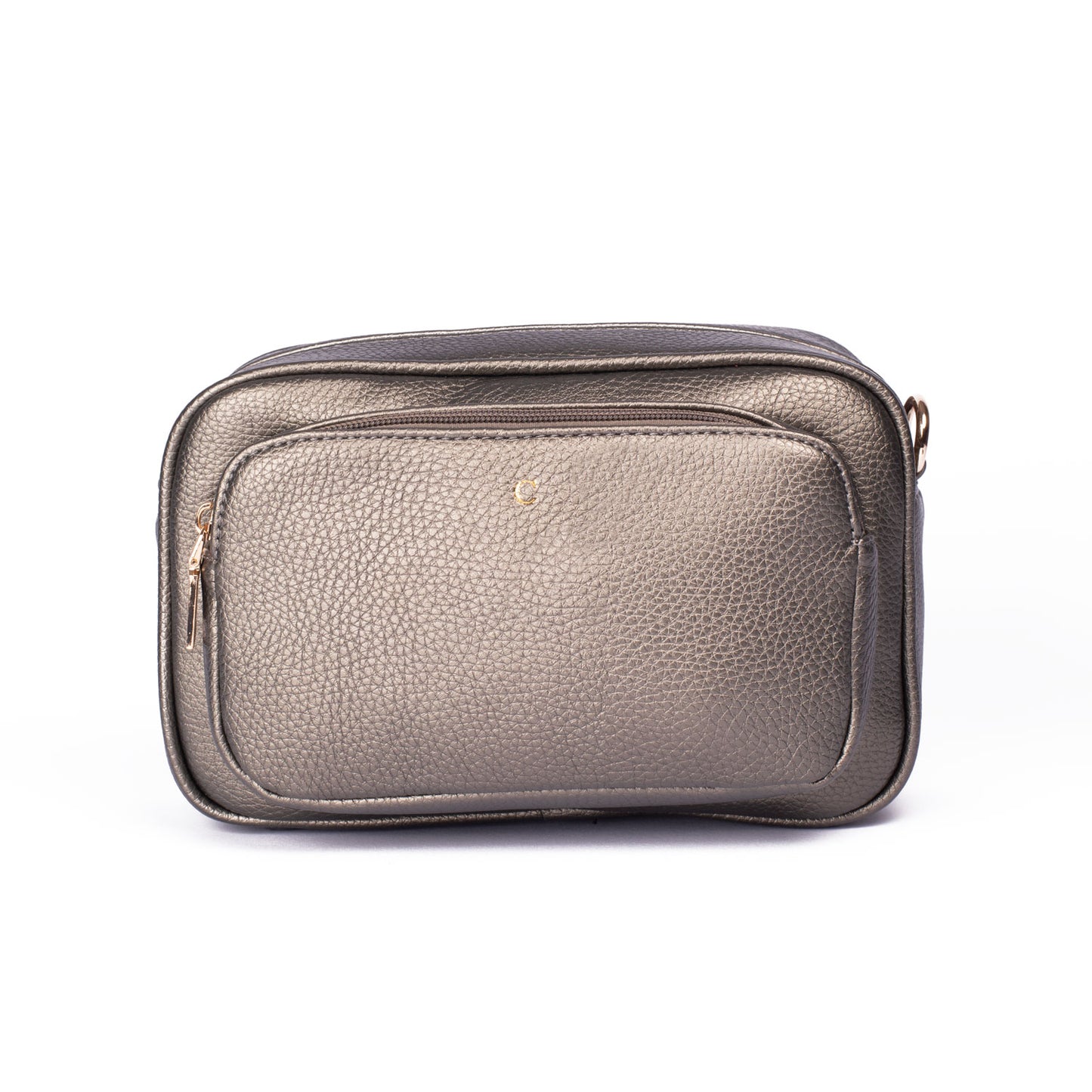 Metallic Grey Crossbody - 1 LEFT!