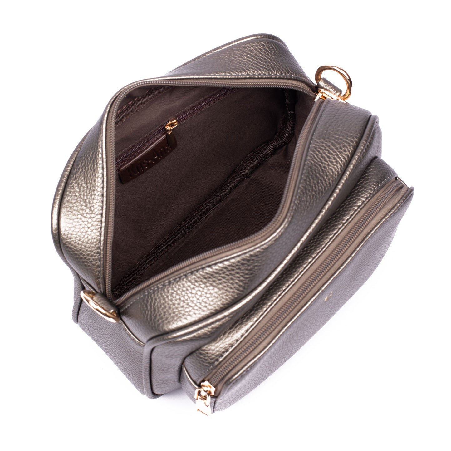 Metallic Grey Crossbody - 1 LEFT!