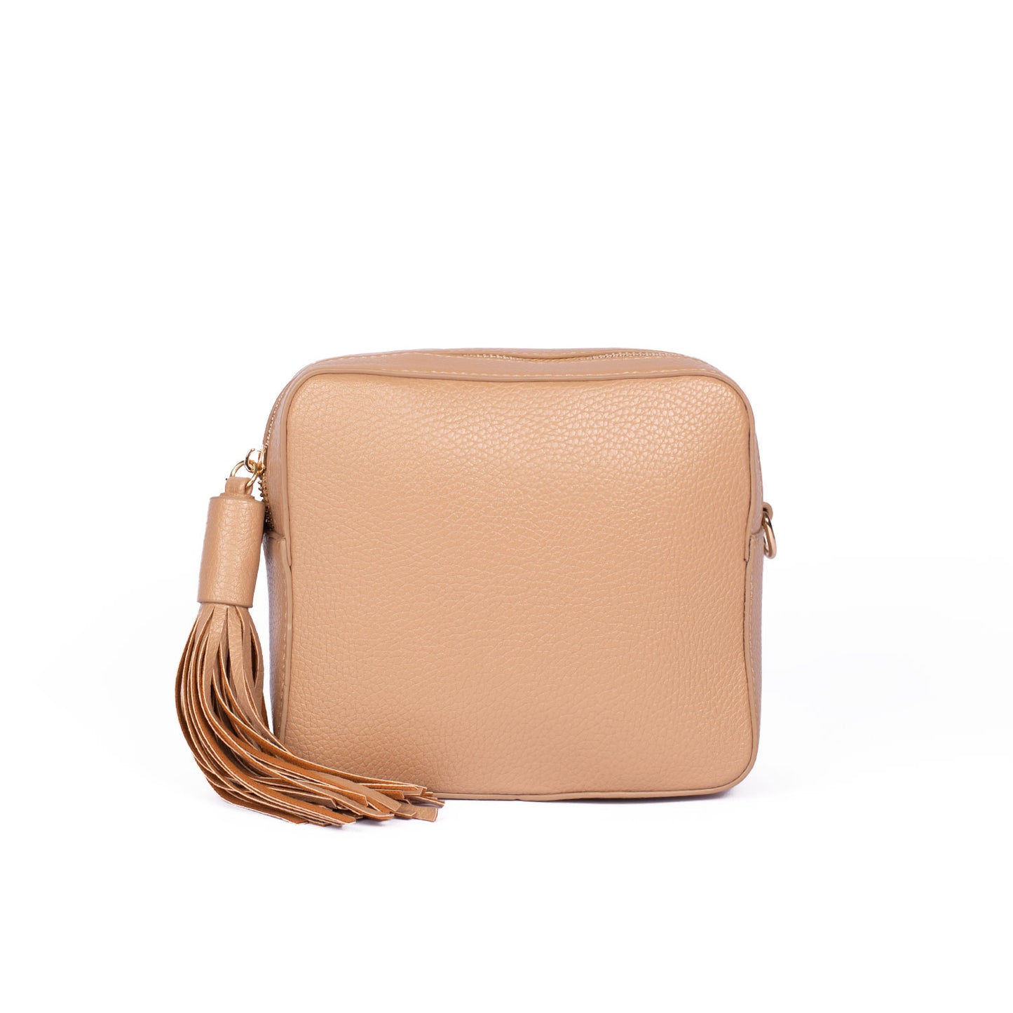 Taupe Box Cross Body Bag