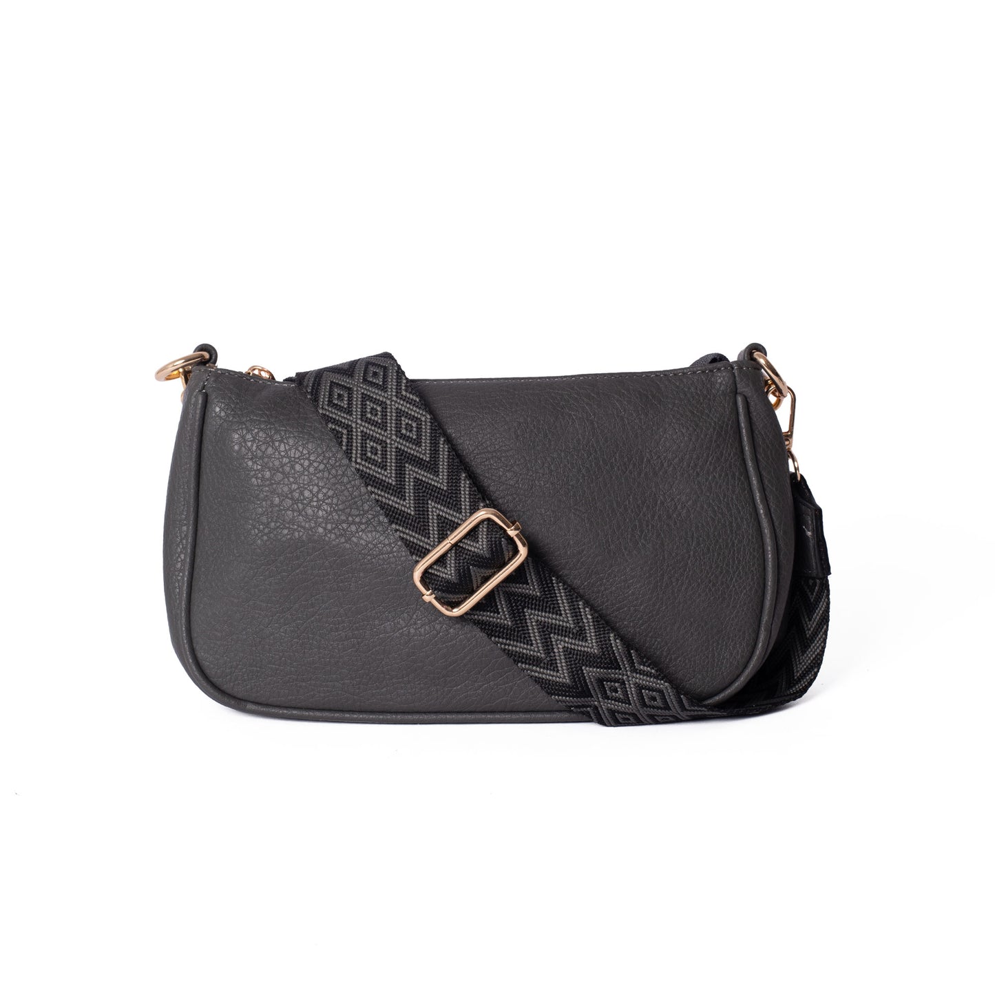 NEW! Grey Chain Shoulder Bag