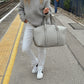 The Weekender in Stone Grey