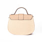 Beige Basket Weave Bag