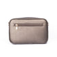 Metallic Grey Crossbody with canvas strap