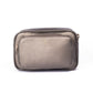 Metallic Grey Crossbody with canvas strap