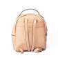 Taupe Vegan Leather Backpack