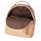 Taupe Vegan Leather Backpack